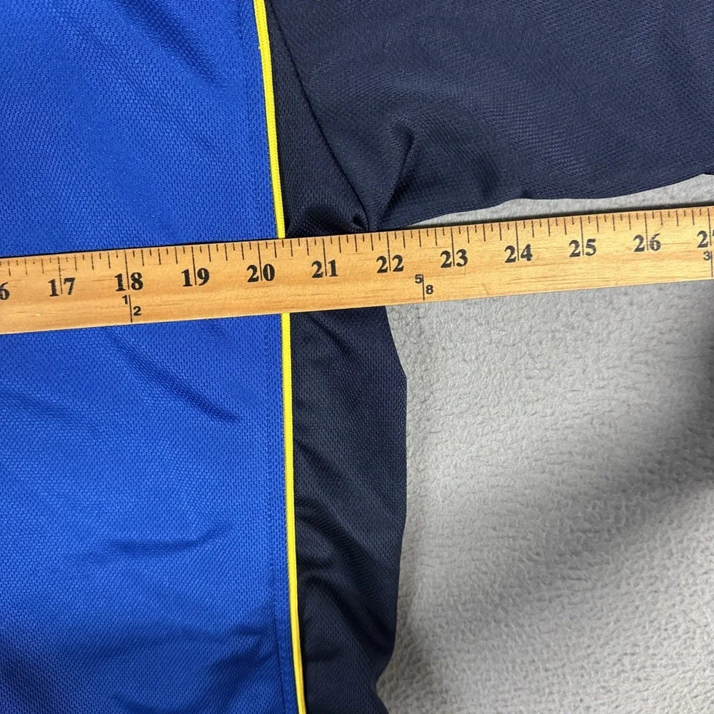 Vintage Nike Team Sports Warm Up Jacket Mens Medium Blue Full Zip Basketball Y2K